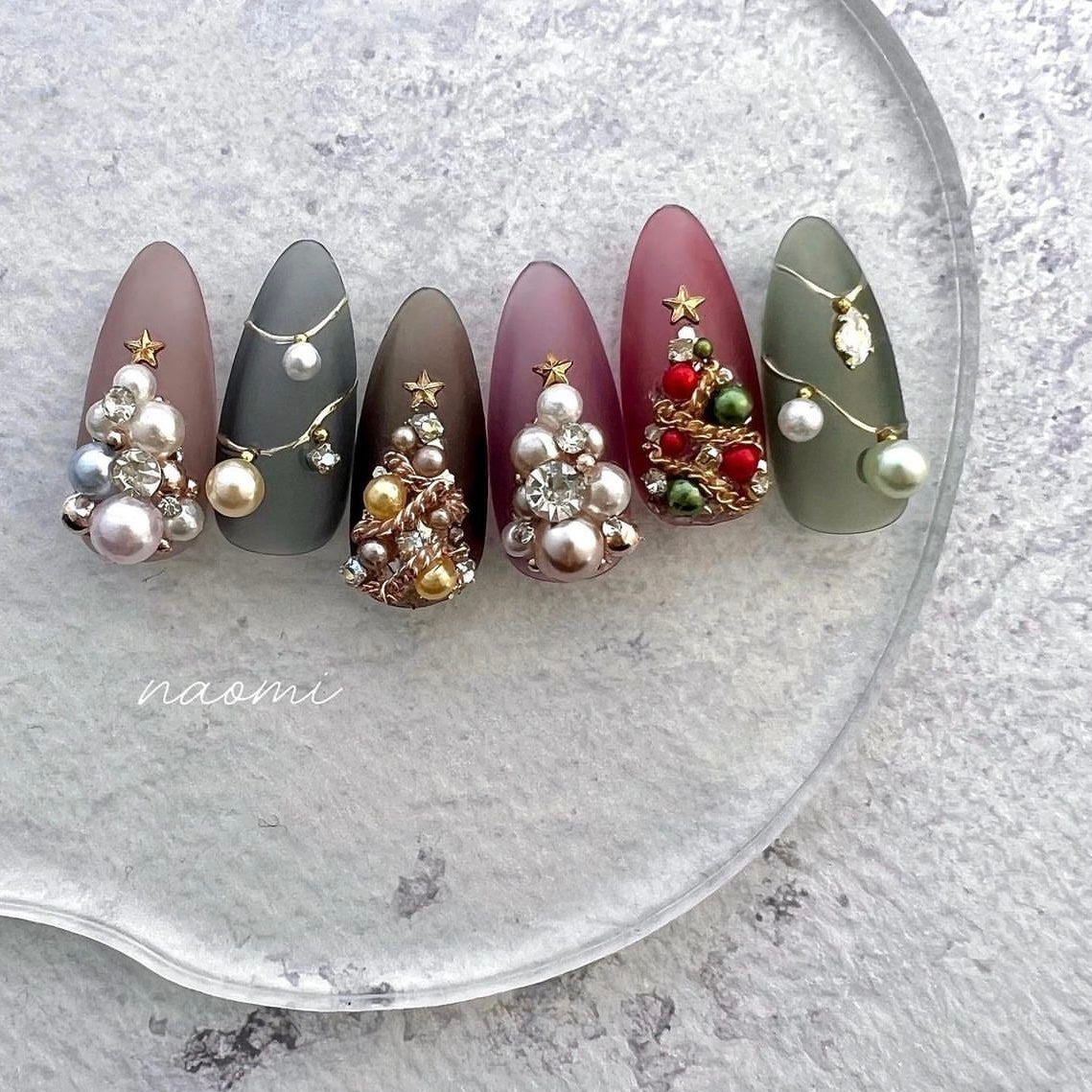 color pearl/Rusele/ネイルチップ・パーツを使ったクチコミ(1枚目)