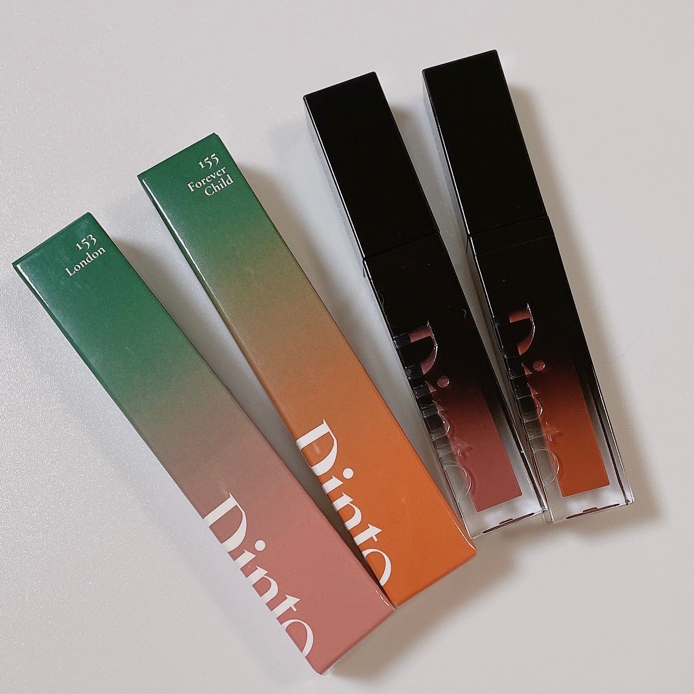 ディープキスド プランピング リップエナメル 153 London/Dinto/リップグロスを使ったクチコミ（1枚目）