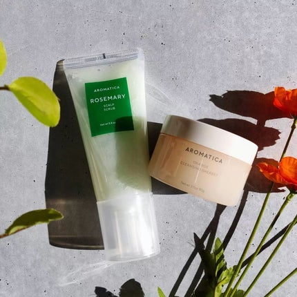 オレンジクレンジングシャーベット/AROMATICA/クレンジングバームを使ったクチコミ(1枚目)