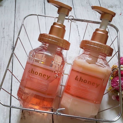 &honey Melty モイストリペア シャンプー1.0/モイストリペア ヘアトリートメント2.0/&honey/市販シャンプーを使ったクチコミ(1枚目)