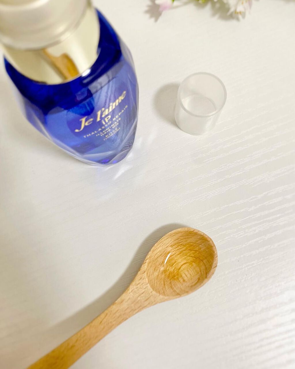 iP タラソリペアイルミネートヘアオイル/Je l'aime/ヘアオイルを使ったクチコミ（3枚目）