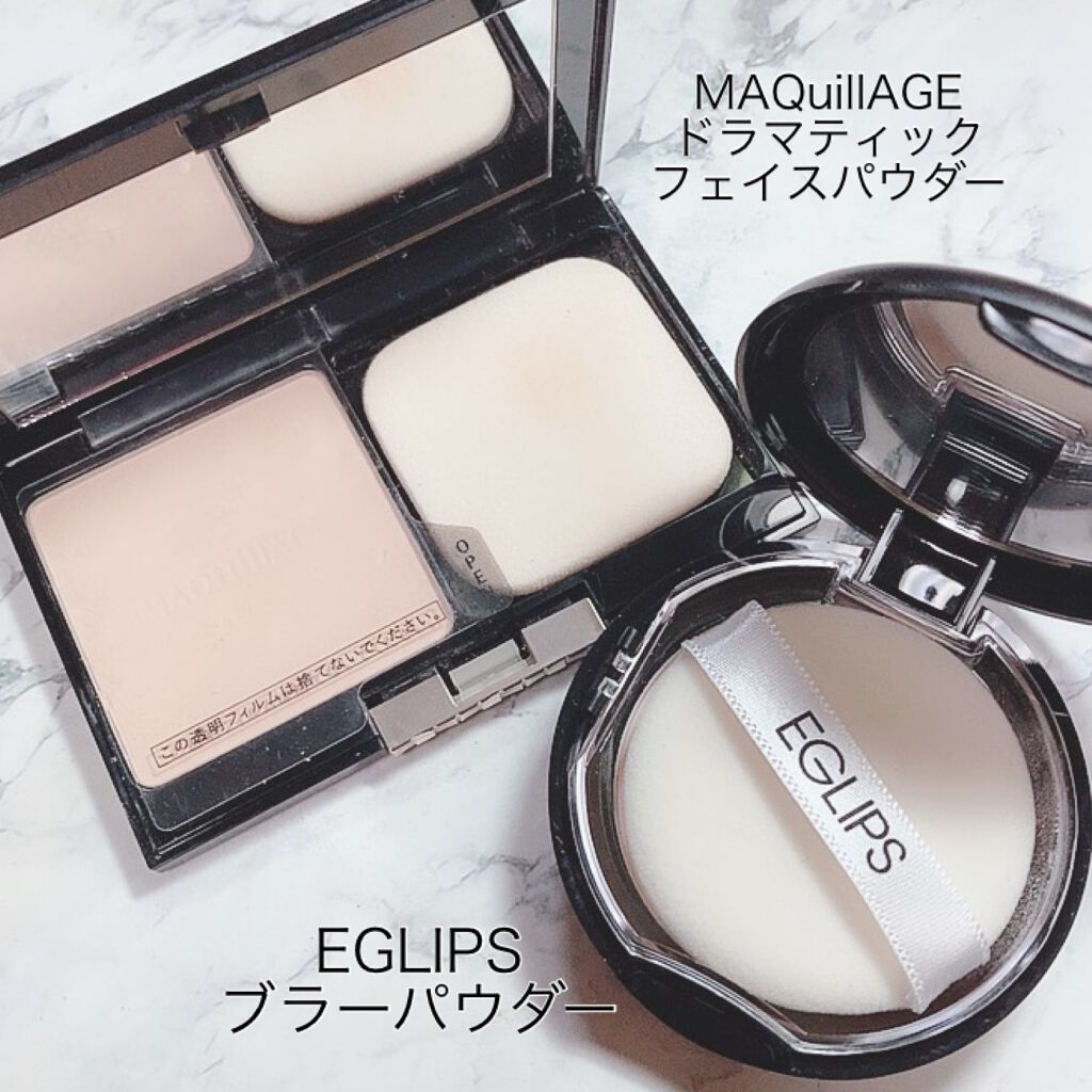 ドラマティックフェイスパウダー/マキアージュ/プレストパウダーを使ったクチコミ（2枚目）