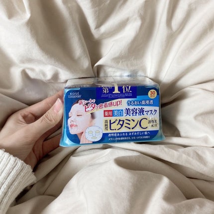 エッセンスマスク (ビタミンC)/クリアターン/シートマスク・パックを使ったクチコミ(1枚目)