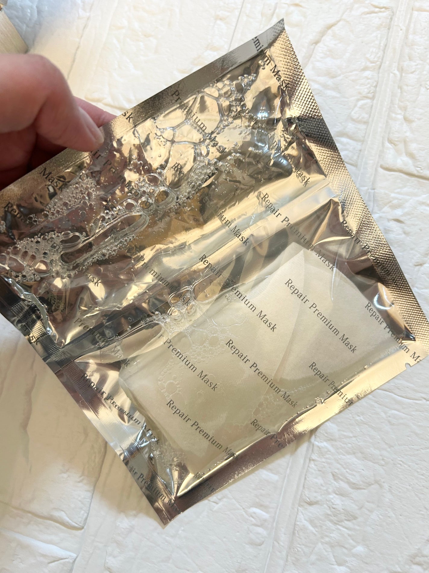 リソウ リペアプレミアムマスク/リソウコーポレーション/シートマスク・パックを使ったクチコミ(4枚目)