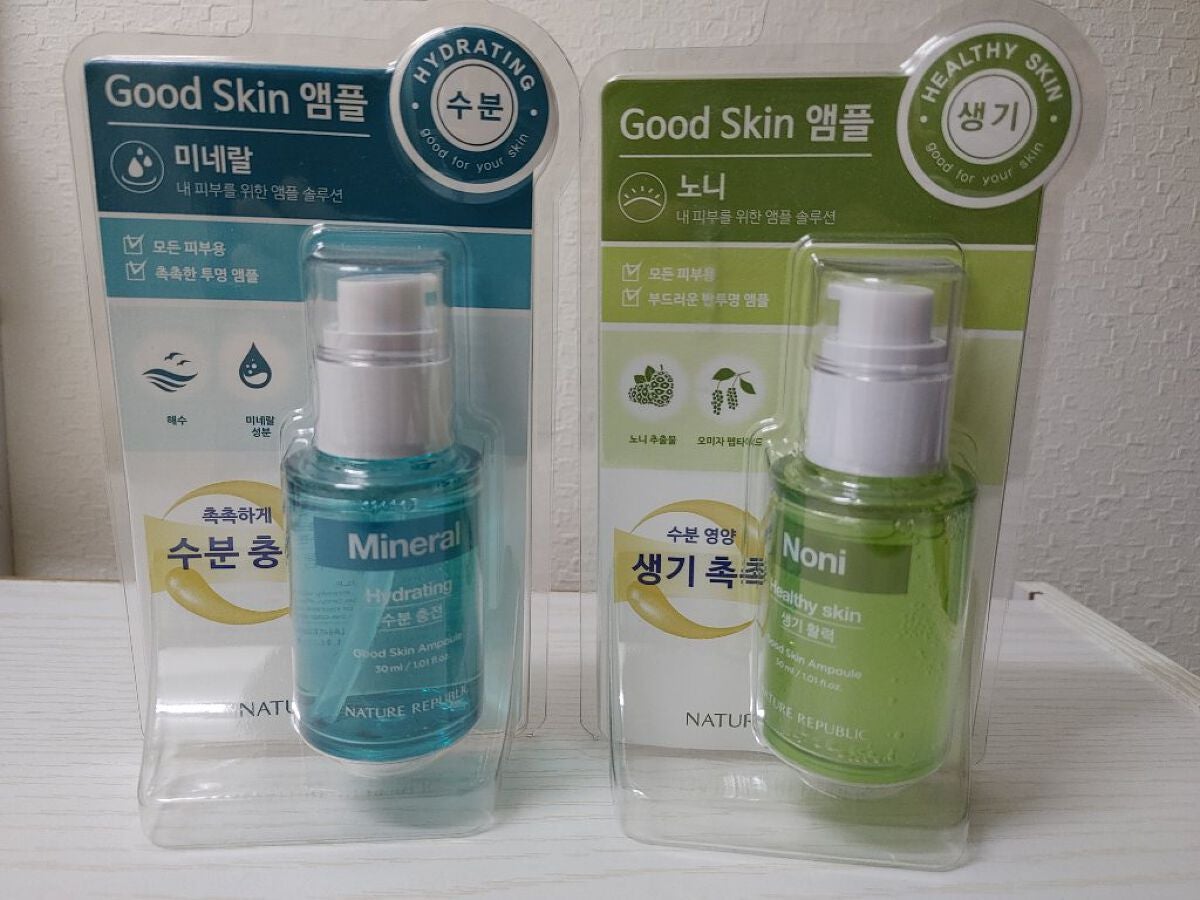 グッドスキン ノニーアンプル/ネイチャーリパブリック/美容液を使ったクチコミ(1枚目)