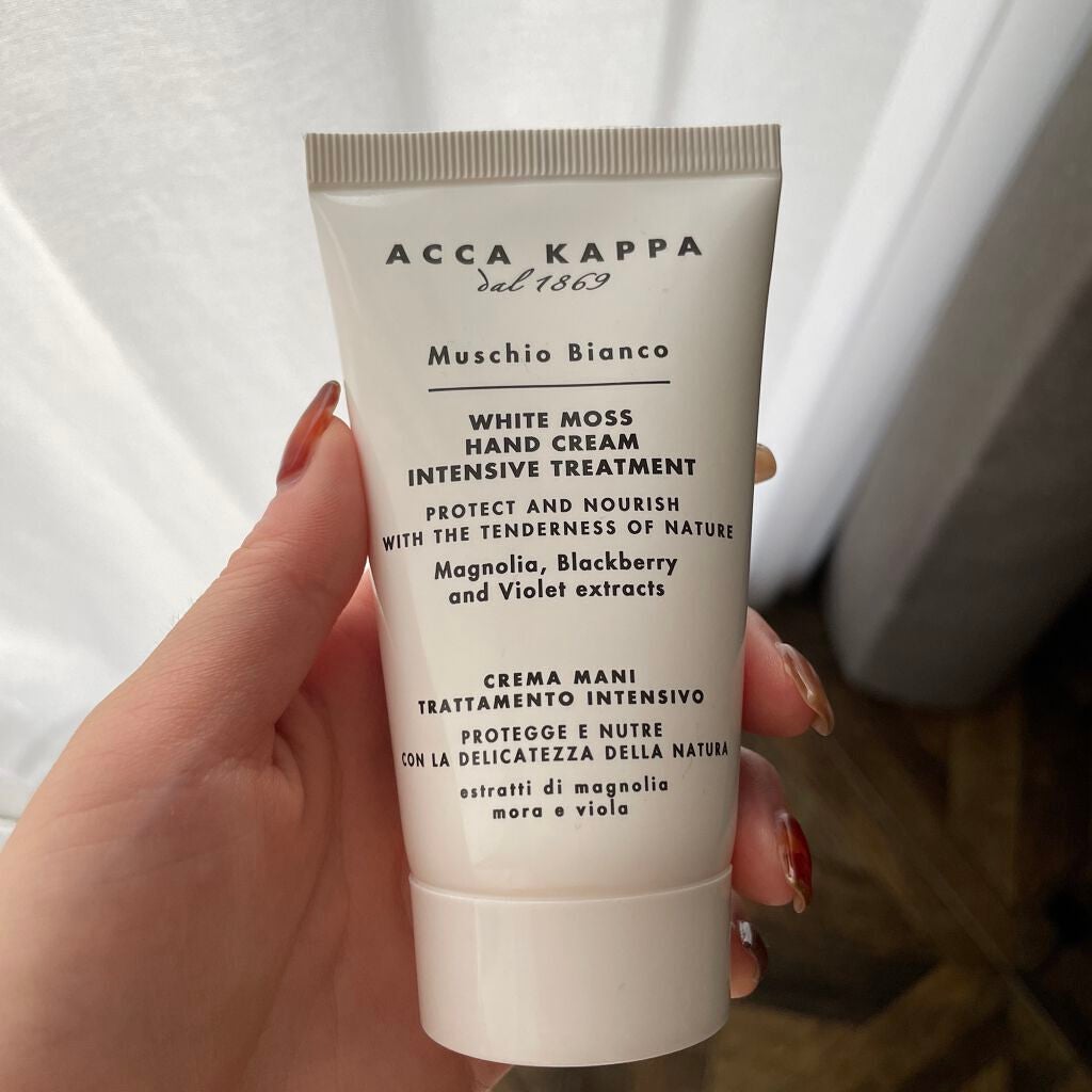 ホワイトモス ハンドクリーム/ACCA KAPPA(アッカカッパ)/ハンドクリームを使ったクチコミ(1枚目)