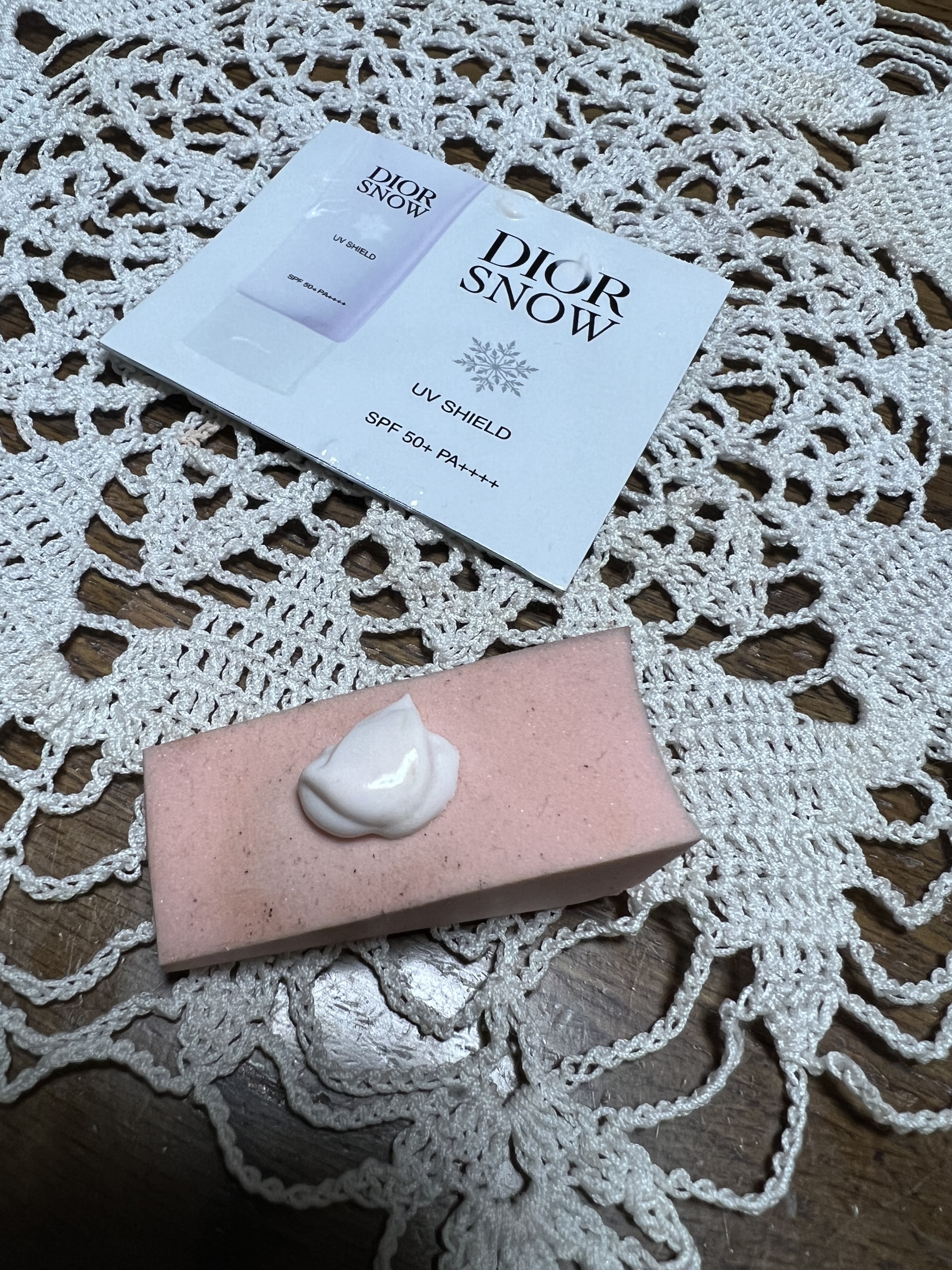 ディオール スノー UVシールド 50+/Dior/日焼け止めミルクを使ったクチコミ（2枚目）