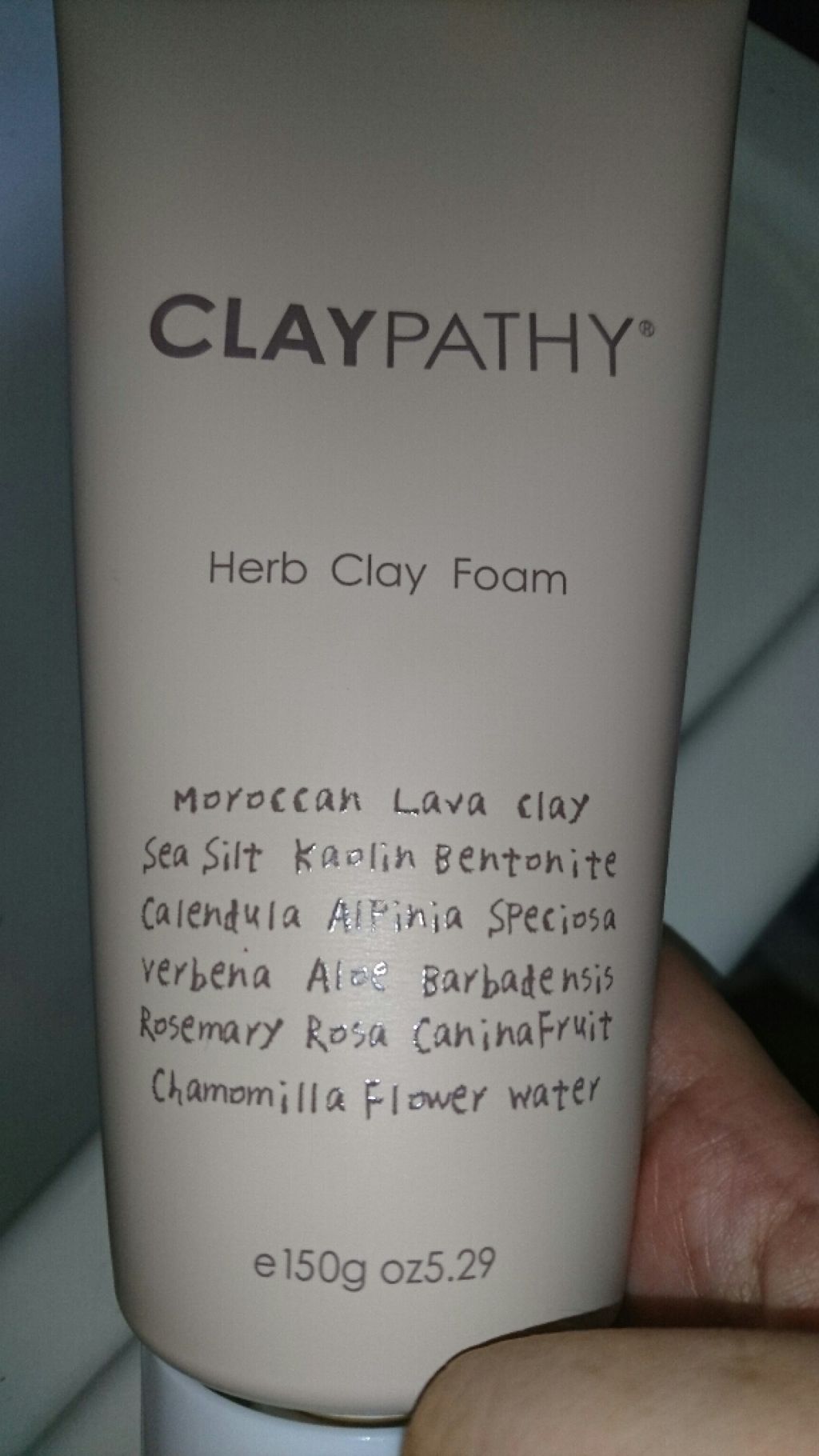 クレイフォーム/CLAYPATHY/洗顔フォームを使ったクチコミ（1枚目）