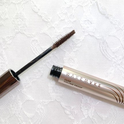 オーバーボリュームプルーフマスカラ/wakemake/マスカラを使ったクチコミ(3枚目)