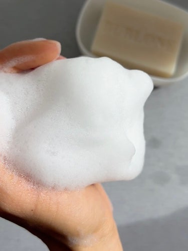 BURLONE ナチュラルソープ ミルキーホワイト/BURLONE/洗顔石鹸を使ったクチコミ（6枚目）