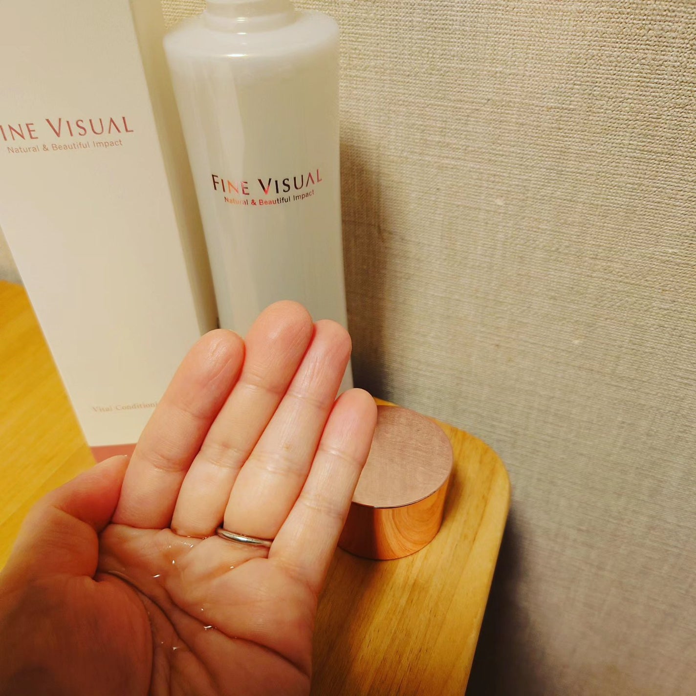 ちーのママ on LIPS 「バイタルコンディショニングローションa を使いました。サラブレ..」(2枚目)