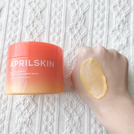 カロテンIPMP(TM) とろけるクレンジングバーム /APRILSKIN/クレンジングバームを使ったクチコミ(5枚目)