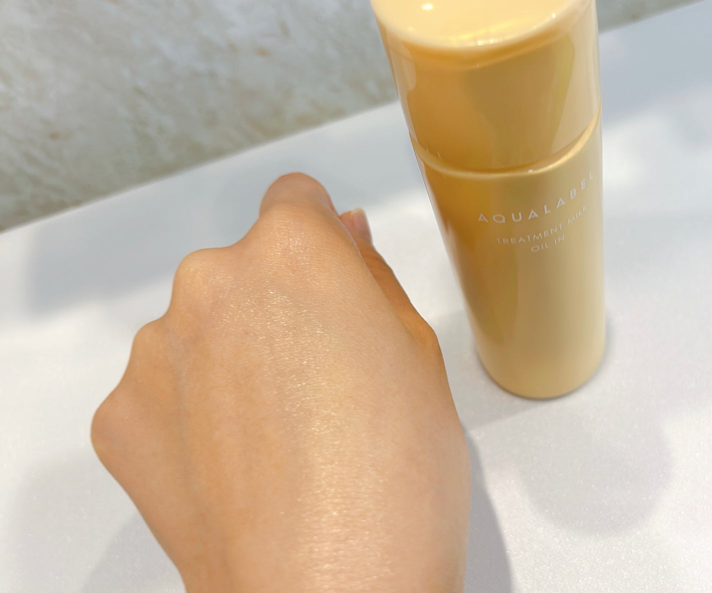 トリートメントミルク (オイルイン) とてもしっとり/アクアレーベル/乳液を使ったクチコミ(10枚目)