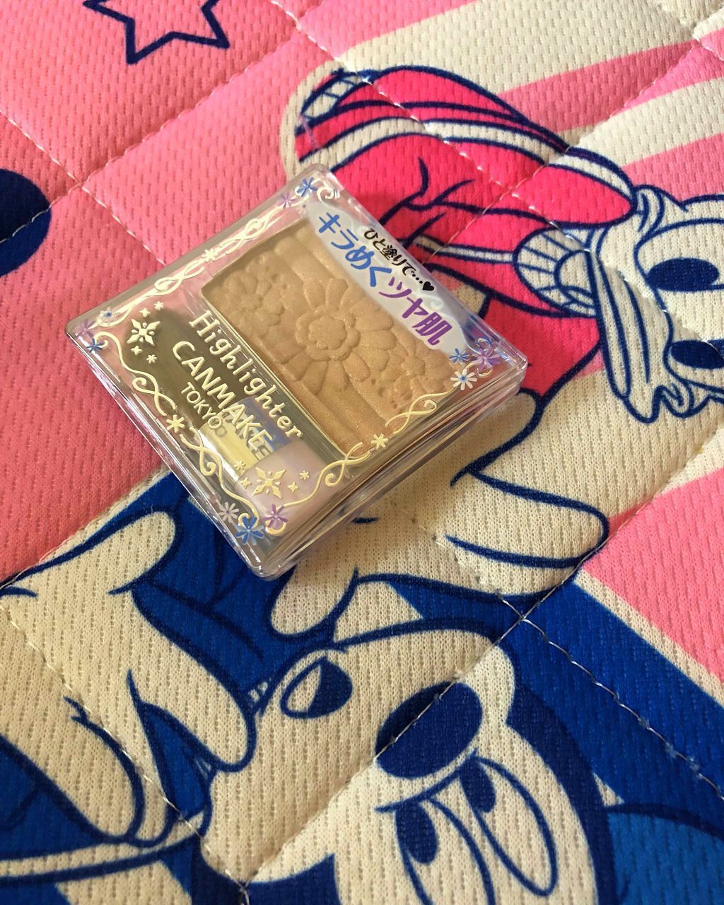 ハイライター/キャンメイク/パウダーハイライトを使ったクチコミ（1枚目）