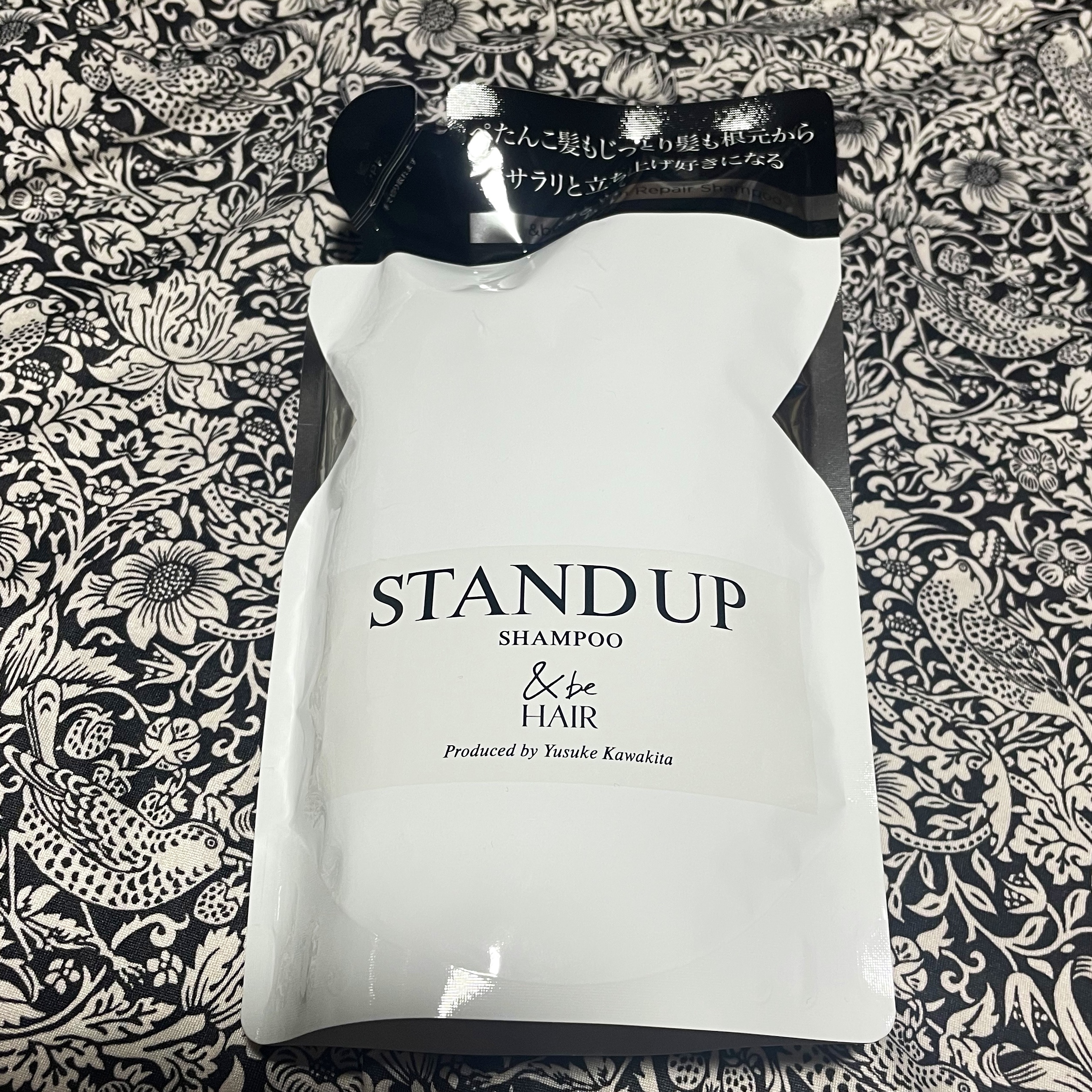 &be スタンドアップシャンプー 詰め替え用（370ml）/&be HAIR/市販シャンプーを使ったクチコミ（1枚目）