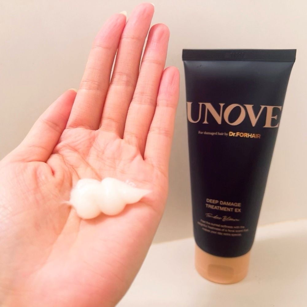 ディープダメージトリートメントEX/UNOVE/洗い流すヘアトリートメントを使ったクチコミ(2枚目)