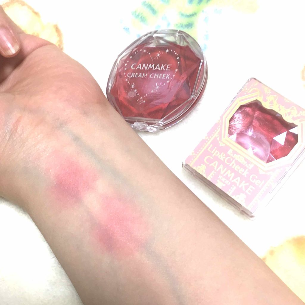 リップ＆チーク ジェル/キャンメイク/ジェル・クリームチークを使ったクチコミ（1枚目）