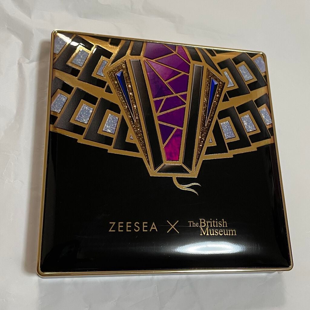 大英博物館 エジプトシリーズ アイシャドウパレット/ZEESEA/アイシャドウパレットを使ったクチコミ(3枚目)