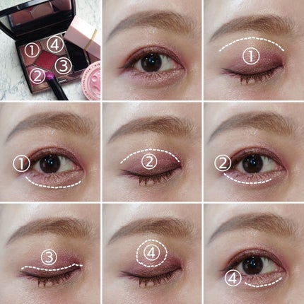 ディオールショウ サンク クルール/Dior/アイシャドウを使ったクチコミ(4枚目)