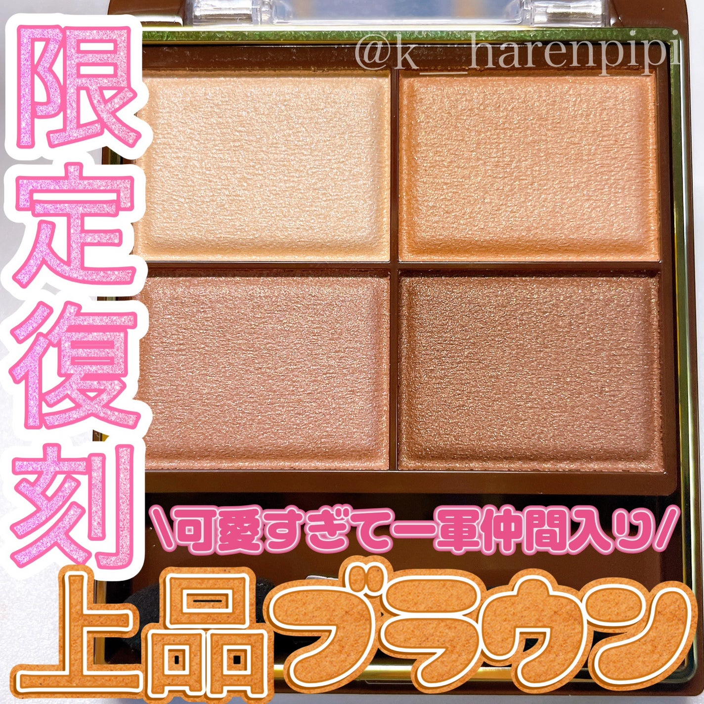 スキニーリッチシャドウ/excel/アイシャドウパレットを使ったクチコミ(1枚目)