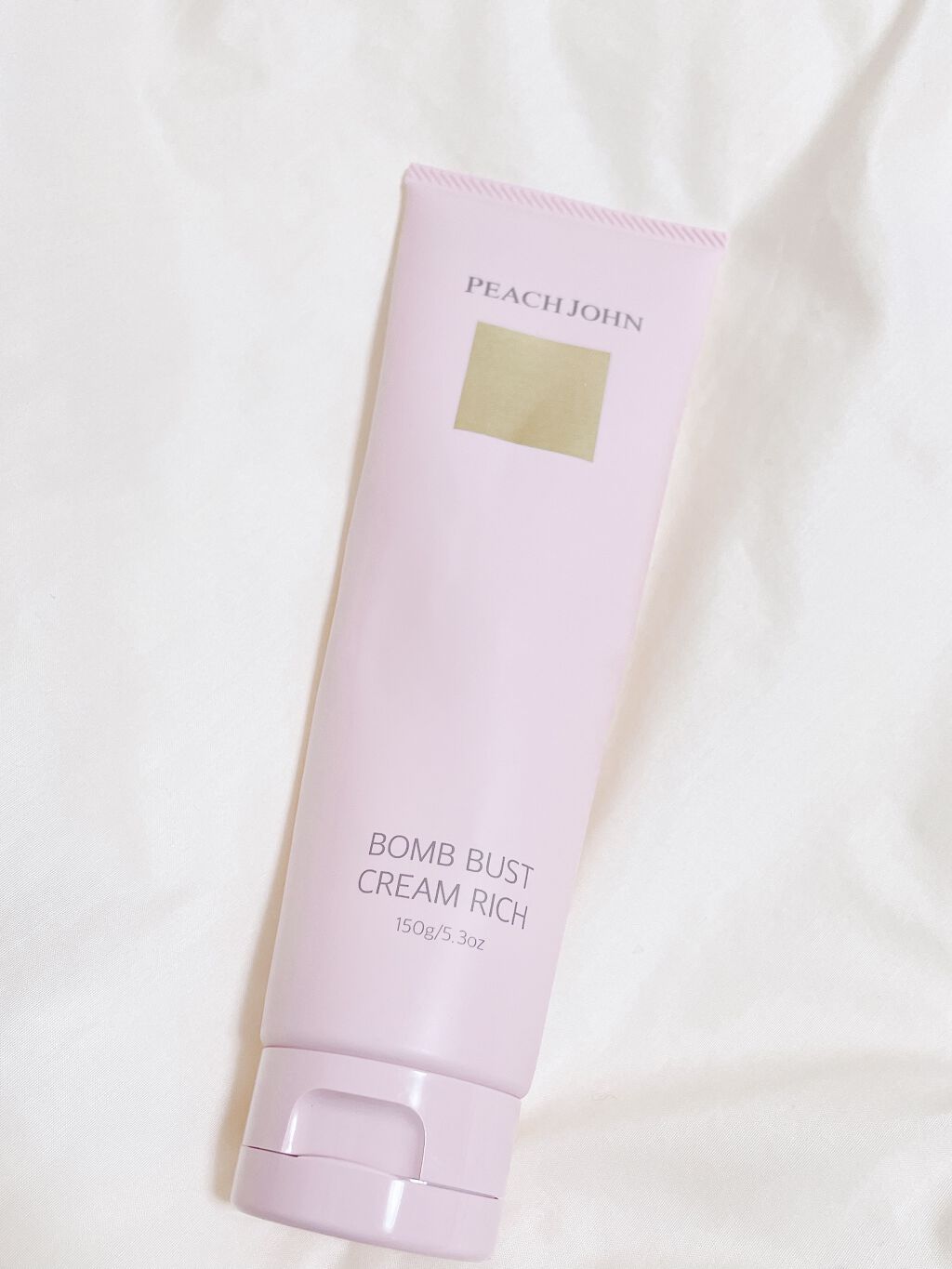 ボムバストクリーム　リッチ/PEACH JOHN/バスト・ヒップケアを使ったクチコミ（1枚目）