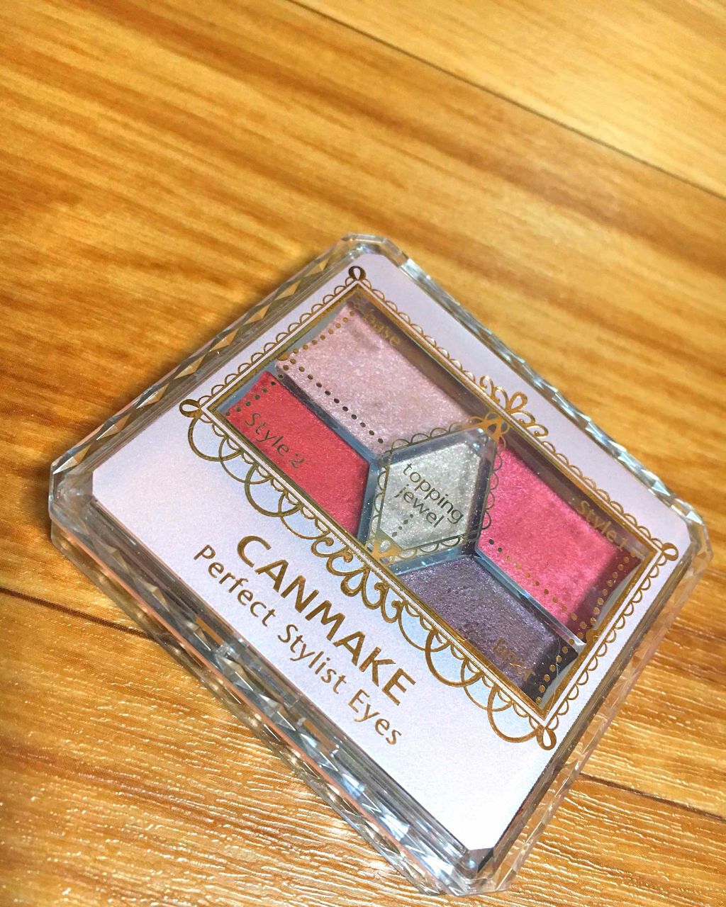 【旧品】パーフェクトスタイリストアイズ/キャンメイク/アイシャドウパレットを使ったクチコミ(1枚目)