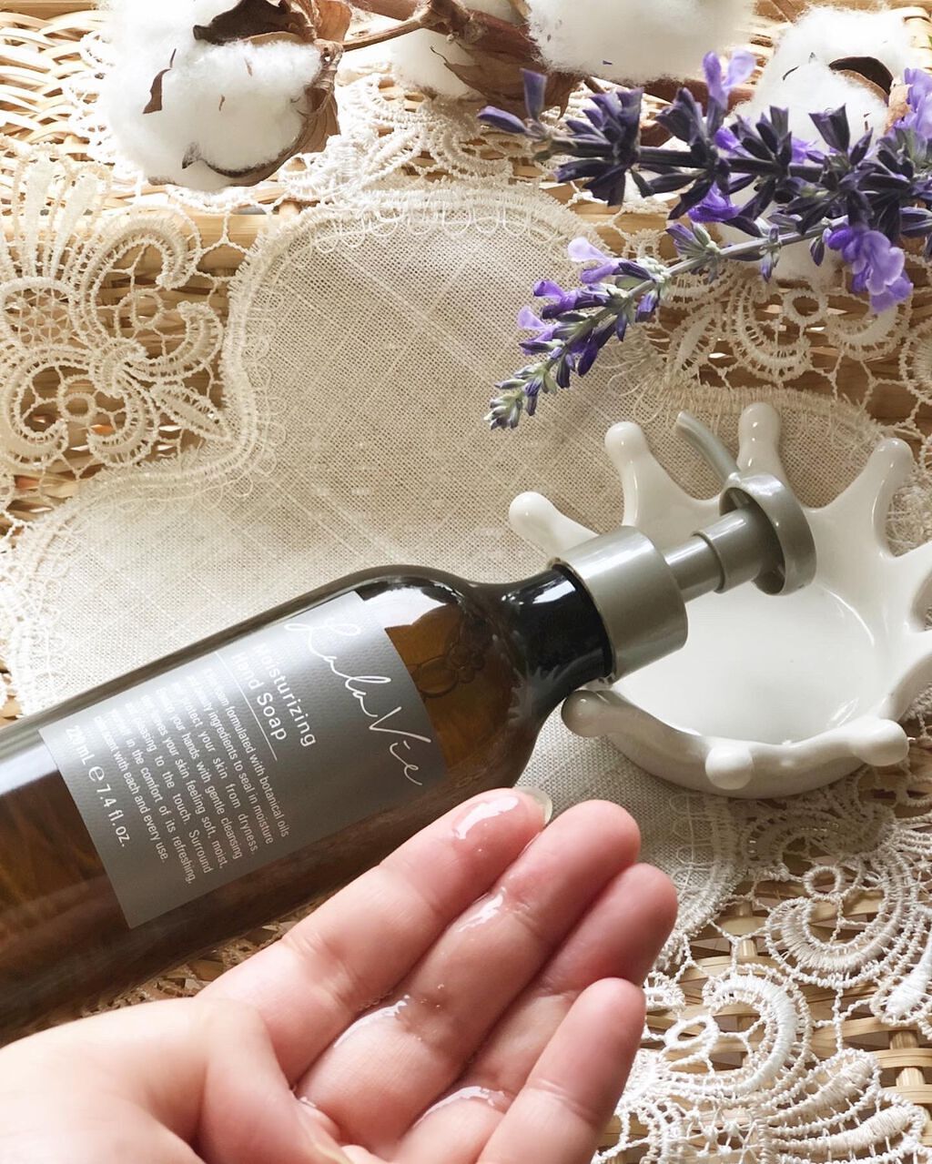 モイスチュアライジング ハンドソープ /Lala Vie/ハンドソープを使ったクチコミ（3枚目）