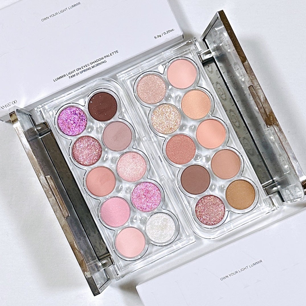 ライトオンアイズシャドウパレット/ルミル/アイシャドウパレットを使ったクチコミ(1枚目)