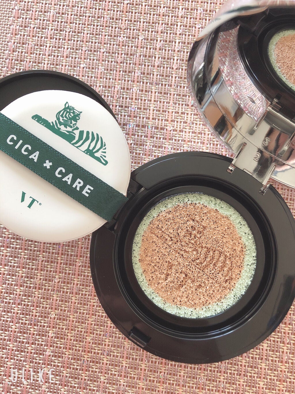 CICAレッドネスカバークッション/VT/クッションファンデーションを使ったクチコミ(1枚目)
