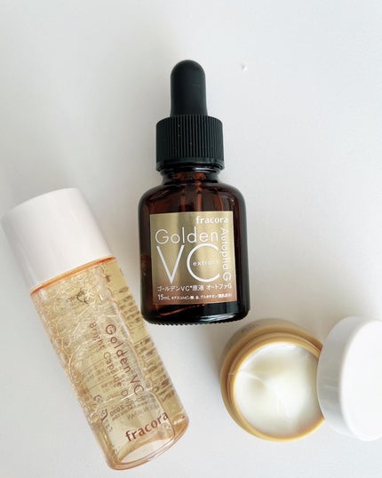 ゴールデンVC原液オートファG/fracora/美容液を使ったクチコミ(3枚目)