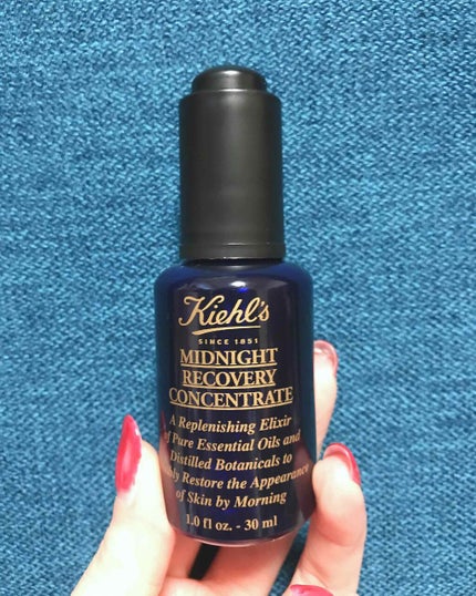 キールズ ミッドナイトボタニカル コンセントレート/Kiehl's/フェイスオイルを使ったクチコミ(1枚目)