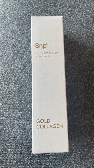 ゴールドコラーゲンディープモイスチャーミスト/SNP/ミスト状化粧水を使ったクチコミ（5枚目）