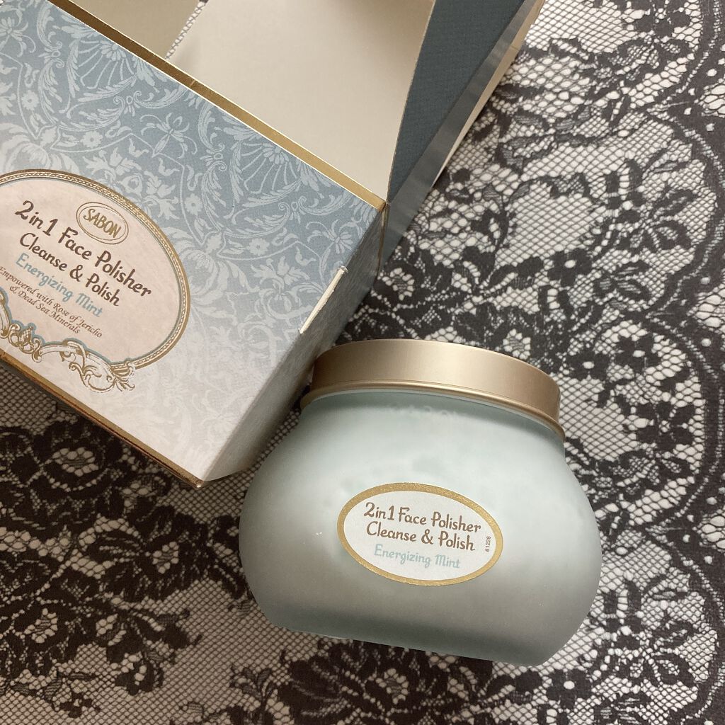 フェイスポリッシャー リフレッシング（ミント）/SABON/スクラブ・ゴマージュを使ったクチコミ（2枚目）