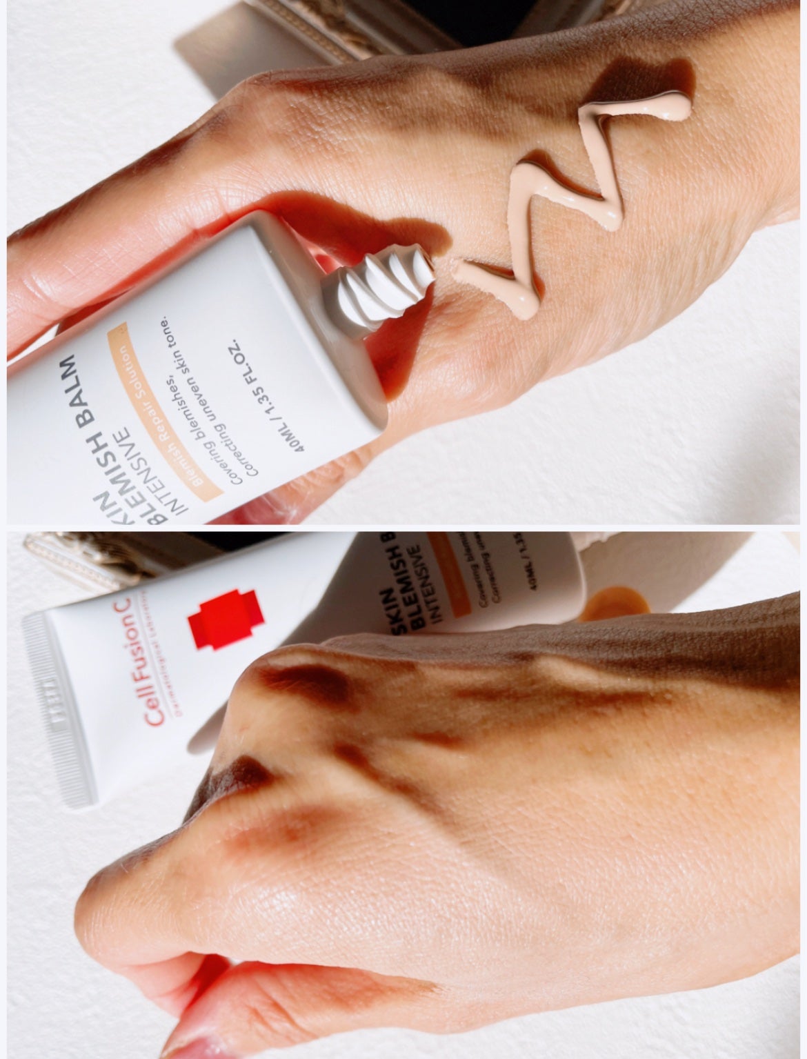 スキンブレミッシュバーム/Cell Fusion C(セルフュージョンシー)/化粧下地を使ったクチコミ(3枚目)