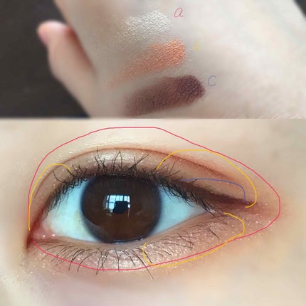 トーンアップアイシャドウ/CEZANNE/アイシャドウパレットを使ったクチコミ(3枚目)