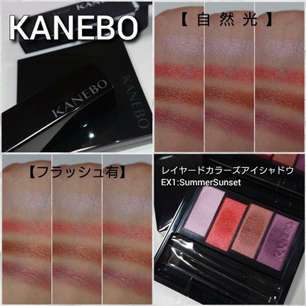 レイヤードカラーズアイシャドウ/KANEBO/アイシャドウパレットを使ったクチコミ(6枚目)