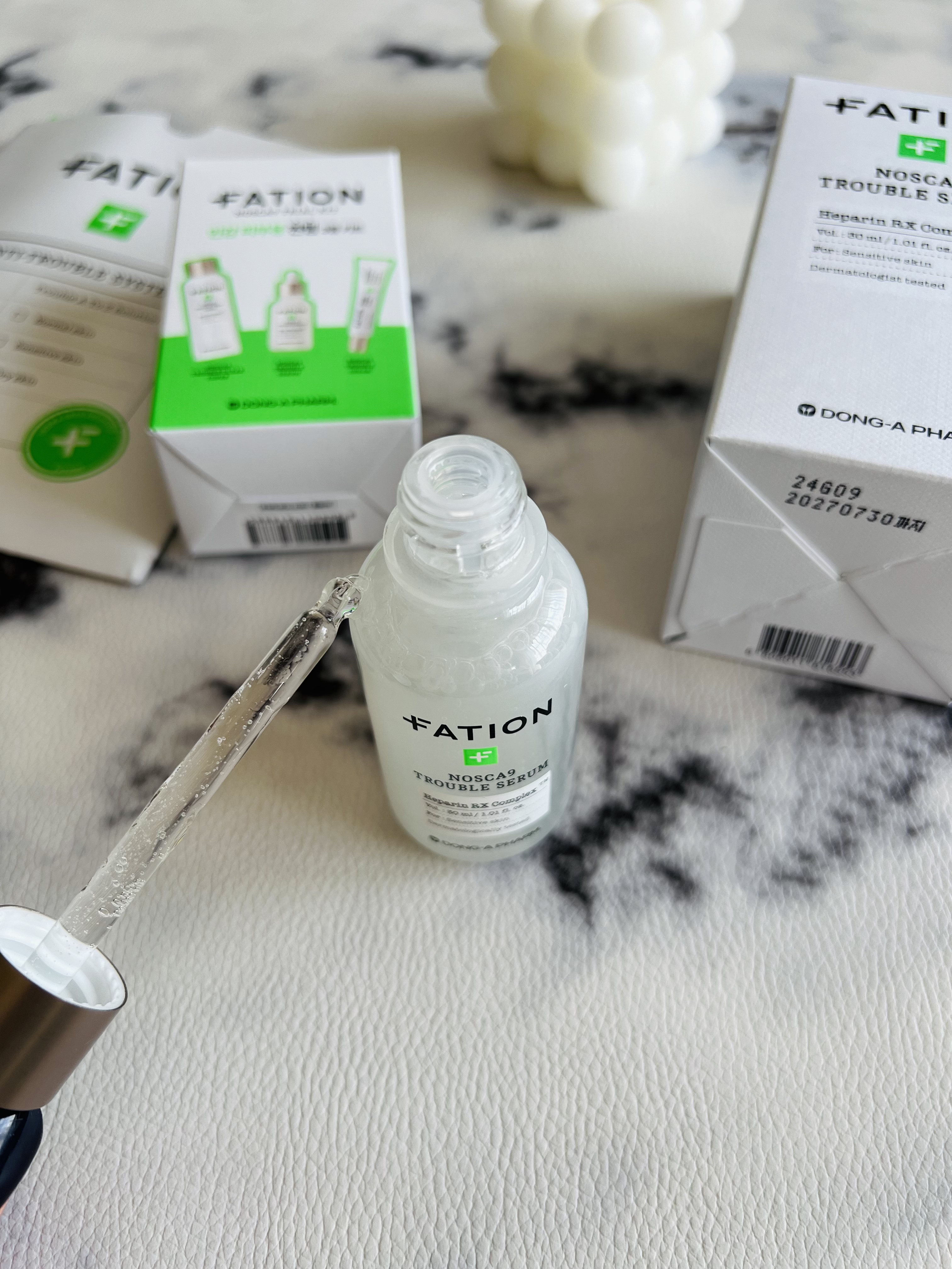 ノスカナイン トラブル セラム/FATION/美容液を使ったクチコミ（2枚目）