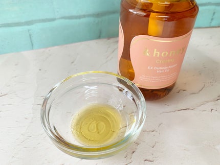 &honey Creamy EXダメージリペアヘアオイル3.0/&honey/ヘアオイルを使ったクチコミ(2枚目)