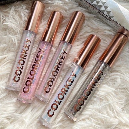 スパークリングギャラクシーリキッドアイシャドウ/COLORKEY/リキッドアイシャドウを使ったクチコミ(9枚目)