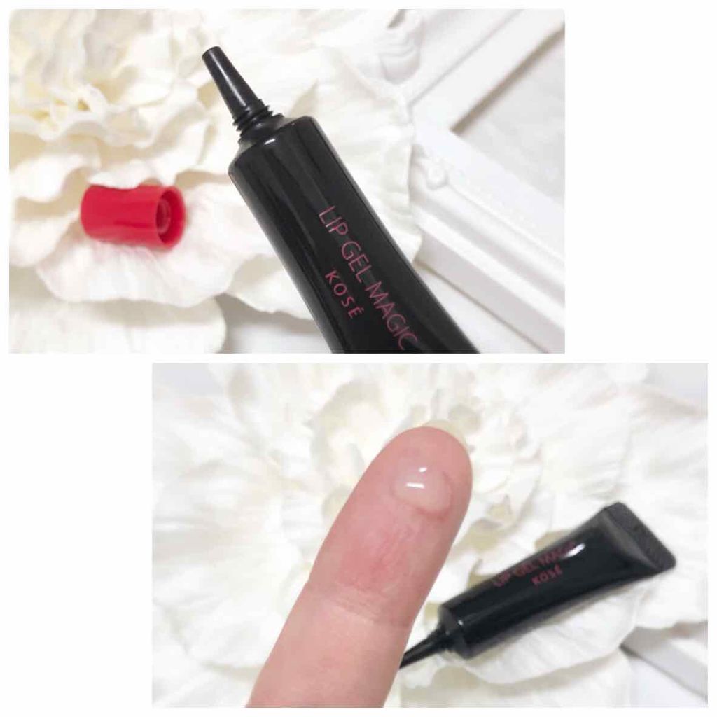 リップ ジェル マジック EX/コーセーコスメニエンス/リップオイルを使ったクチコミ（2枚目）