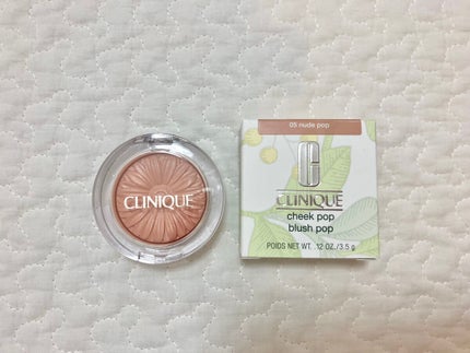 チーク ポップ/CLINIQUE/パウダーチークを使ったクチコミ(1枚目)