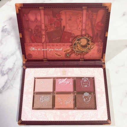 ナイストゥミーチュートランク/MAJOLICA MAJORCA/アイシャドウパレットを使ったクチコミ(2枚目)