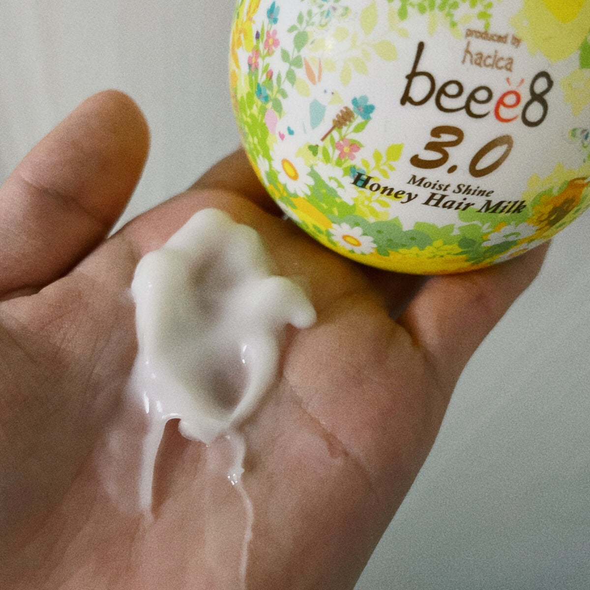 モイストシャイン ハニーヘアミルク 3.0/beee8/ヘアミルクを使ったクチコミ(2枚目)