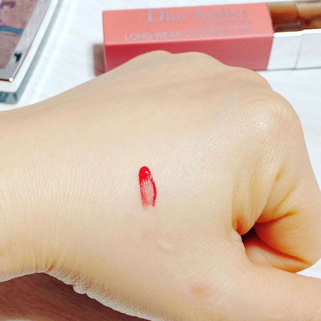 【旧】ディオール アディクト リップ ティント/Dior/リップグロスを使ったクチコミ(2枚目)