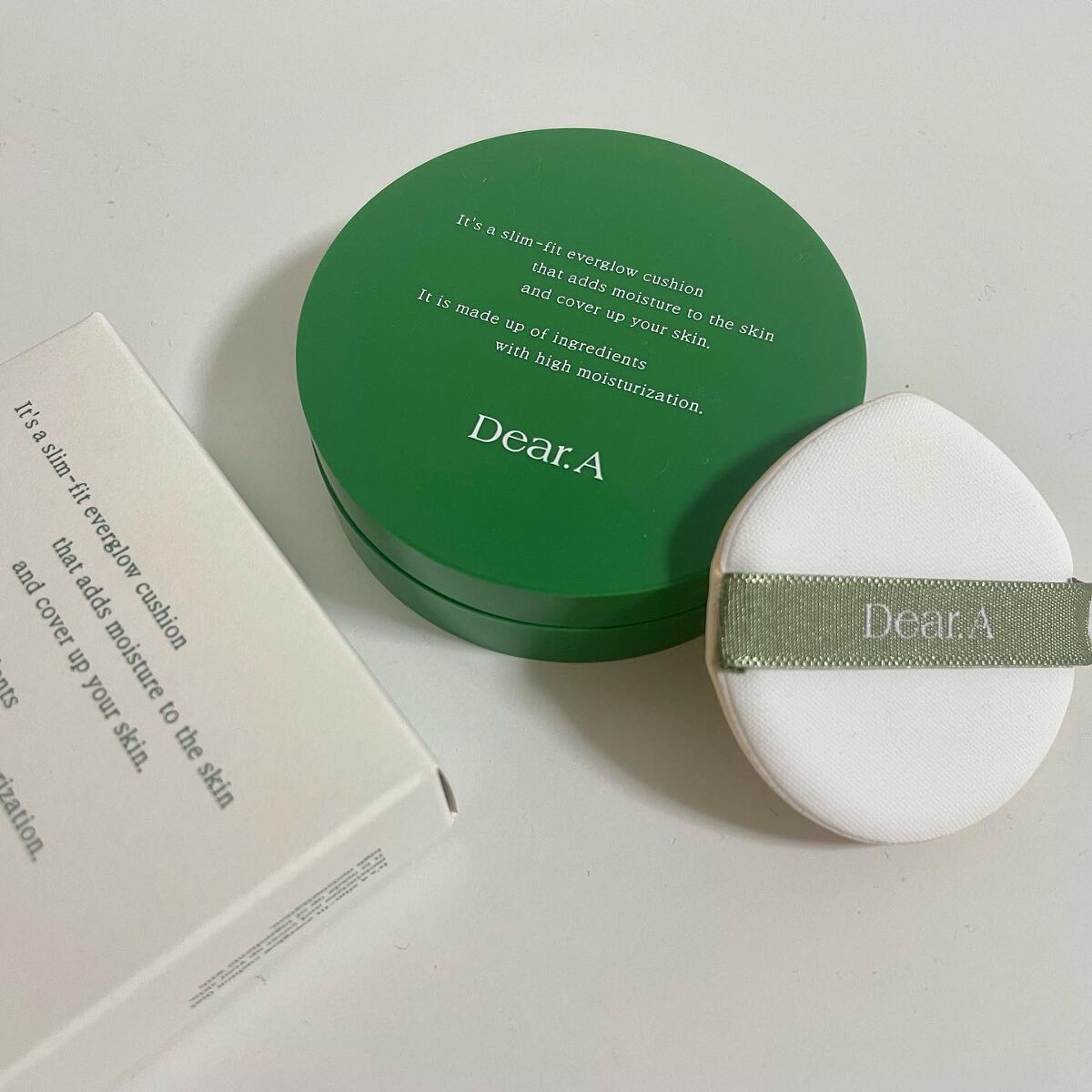 スリムフィットエバーグロウクッション/Dear.A/クッションファンデーションを使ったクチコミ（1枚目）