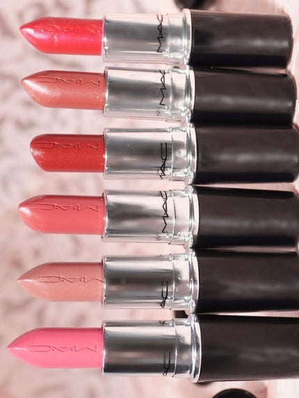 ラスターガラス リップスティック ノー フォトズ/M・A・C/口紅を使ったクチコミ(1枚目)