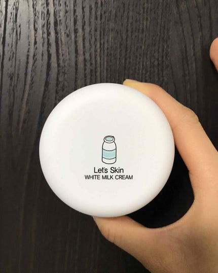 レッツスキン ホワイト ミルククリーム/SHINBEE JAPAN /フェイスクリームを使ったクチコミ(1枚目)