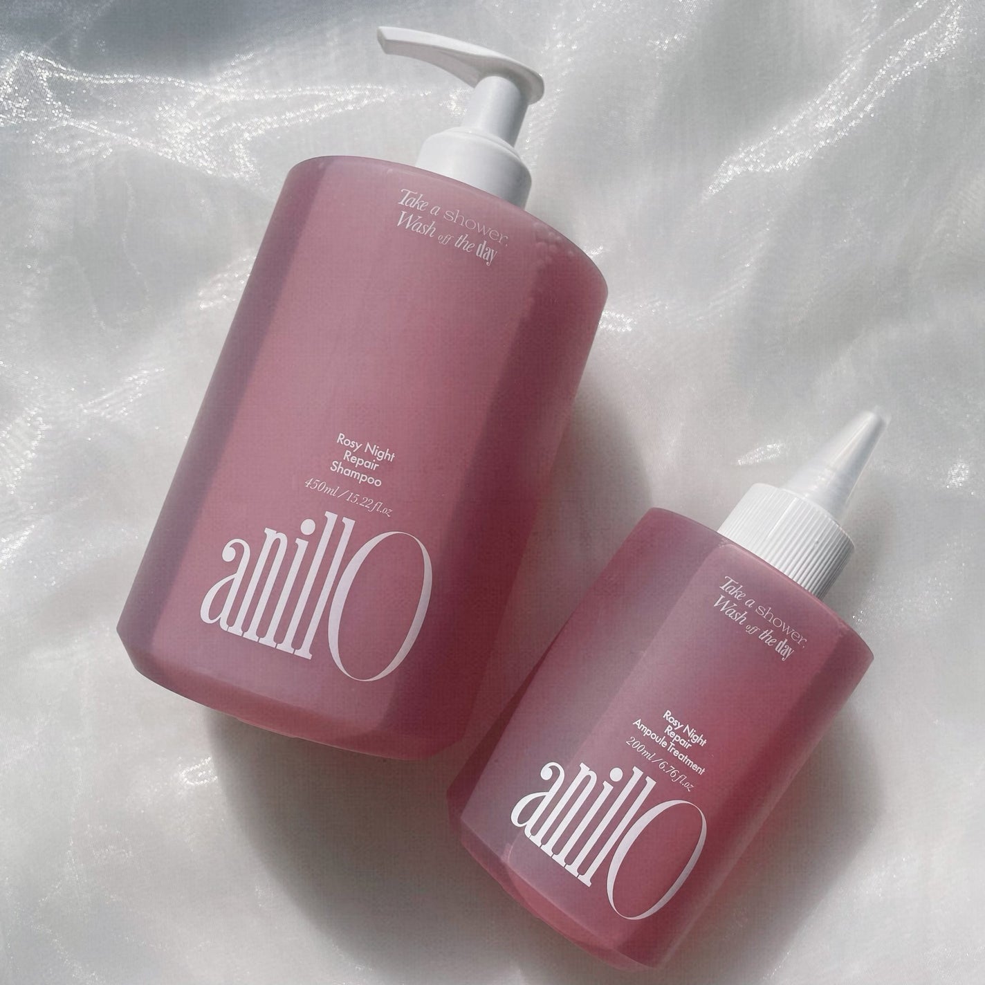 ロージーナイトリペアシャンプー/アンプルトリートメント/ANILLO/市販シャンプーを使ったクチコミ(1枚目)