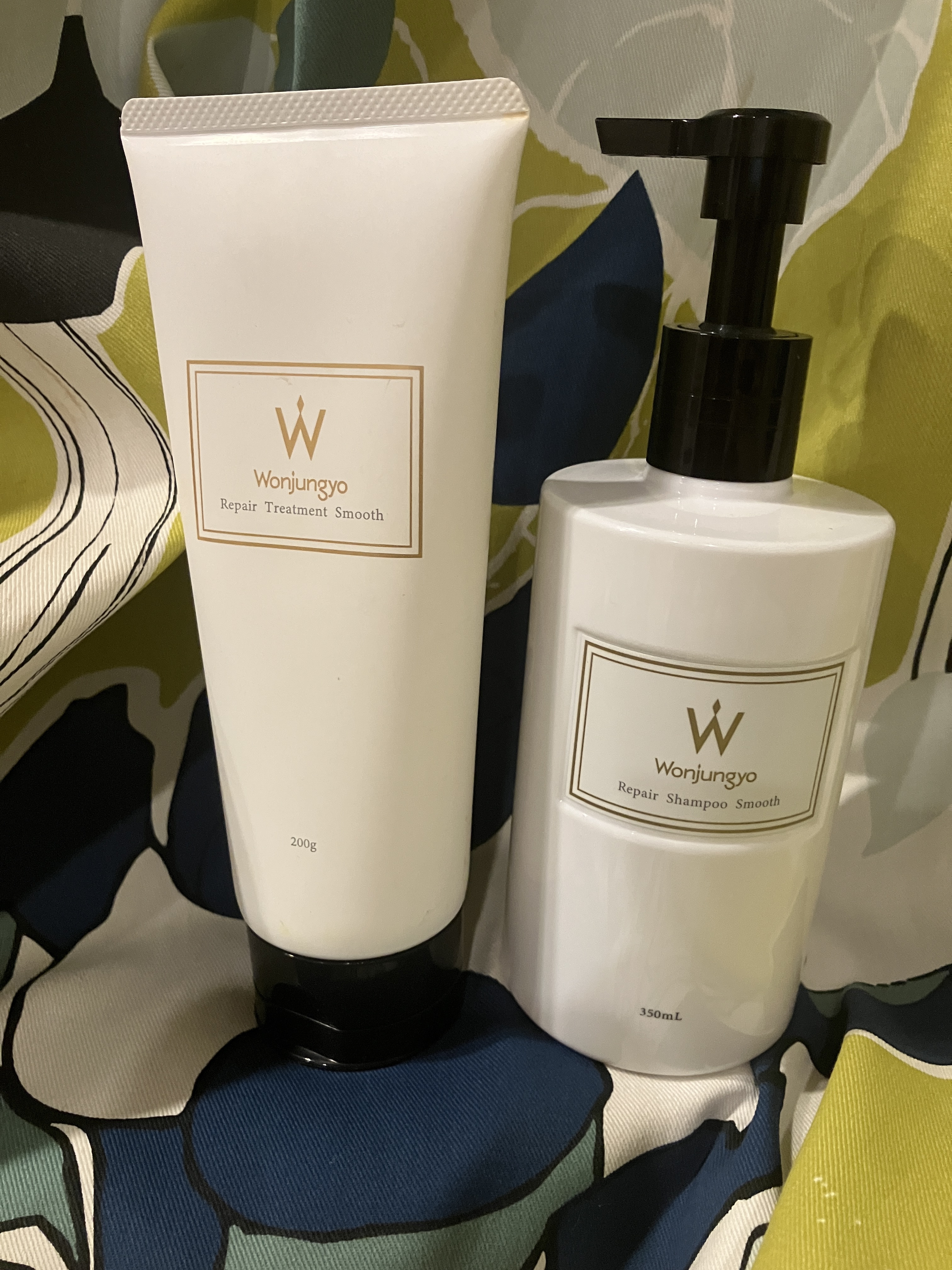 ウォンジョンヨ リペアシャンプー スムース／リペアトリートメント スムース リペアシャンプー スムース/Wonjungyo/市販シャンプーを使ったクチコミ（1枚目）