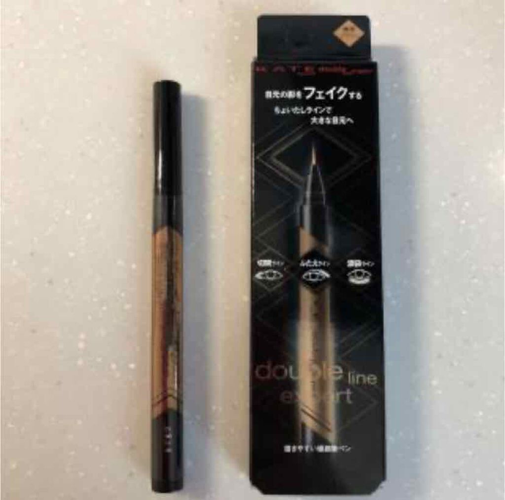 ダブルラインエキスパート/KATE/リキッドアイライナーを使ったクチコミ(1枚目)